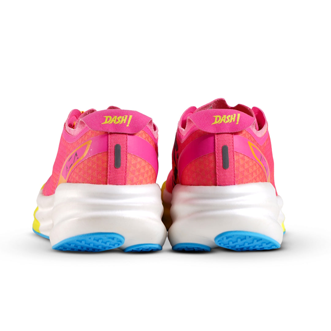 AZA Dash Neon Pink Lime Shoes - Pink
