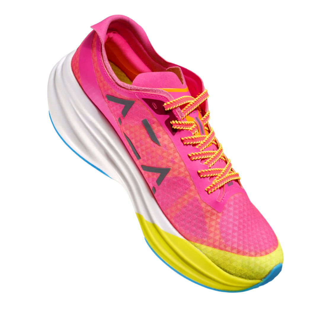 AZA Dash Neon Pink Lime Shoes - Pink