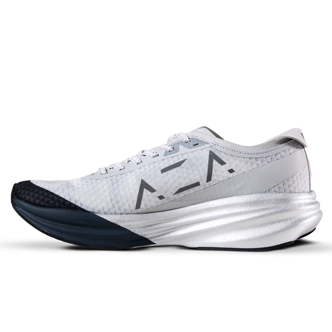 AZA Dash Silver Black Shoes - Silver