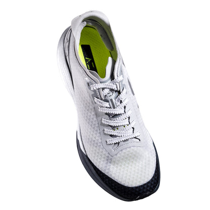 AZA Dash Silver Black Shoes - Silver