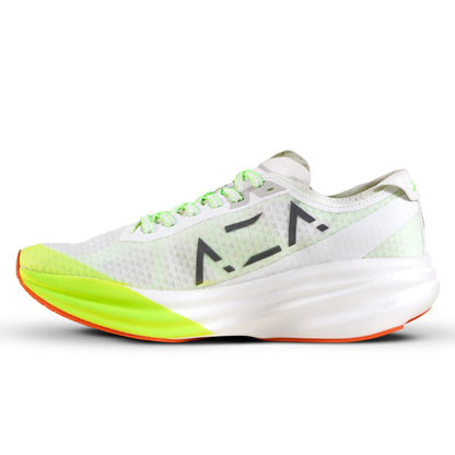 AZA Dash White Neon Green Shoes - White
