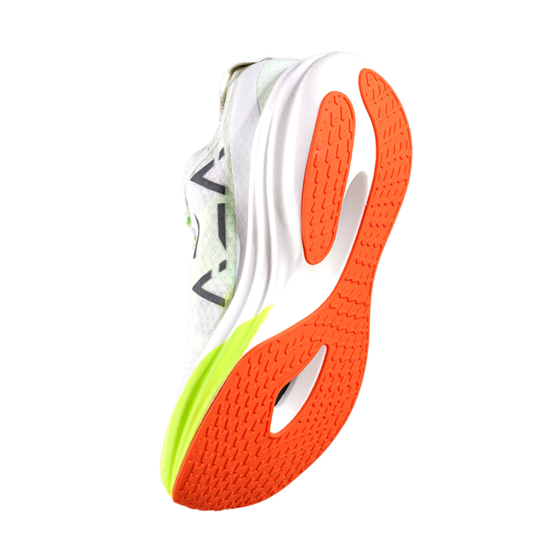 AZA Dash White Neon Green Shoes - White