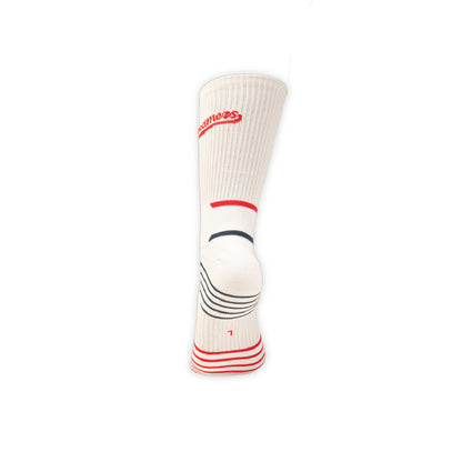 AZA x DBL Dreamers Home Crew Socks - White