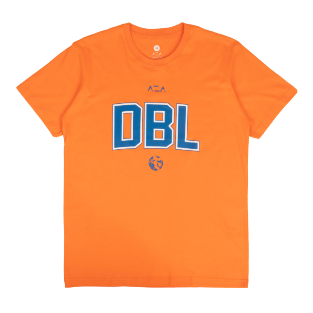 AZA x DBL Identity Varsity T-Shirt - Orange