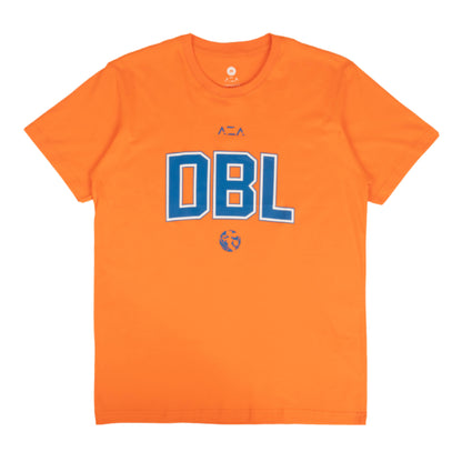 AZA x DBL Identity Varsity T-Shirt - Orange