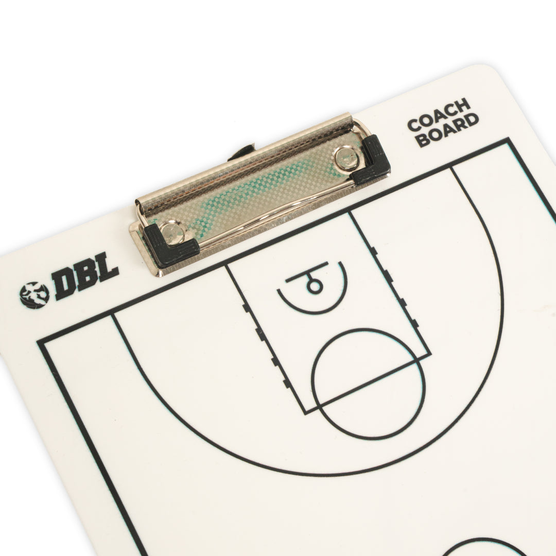 AZA x DBL Basketball Full and Half 2.0 Coach Board - White