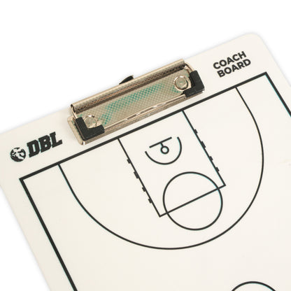 AZA x DBL Basketball Full and Half 2.0 Coach Board - White