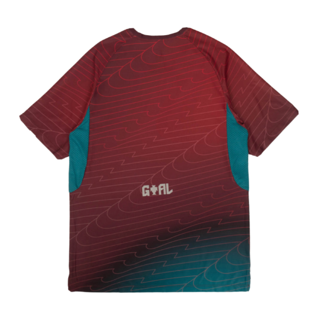 AZA Portugal Goal Edition Multisport Jersey - Maroon