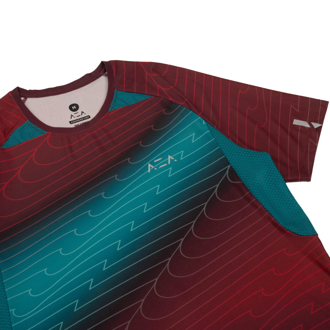AZA Portugal Goal Edition Multisport Jersey - Maroon