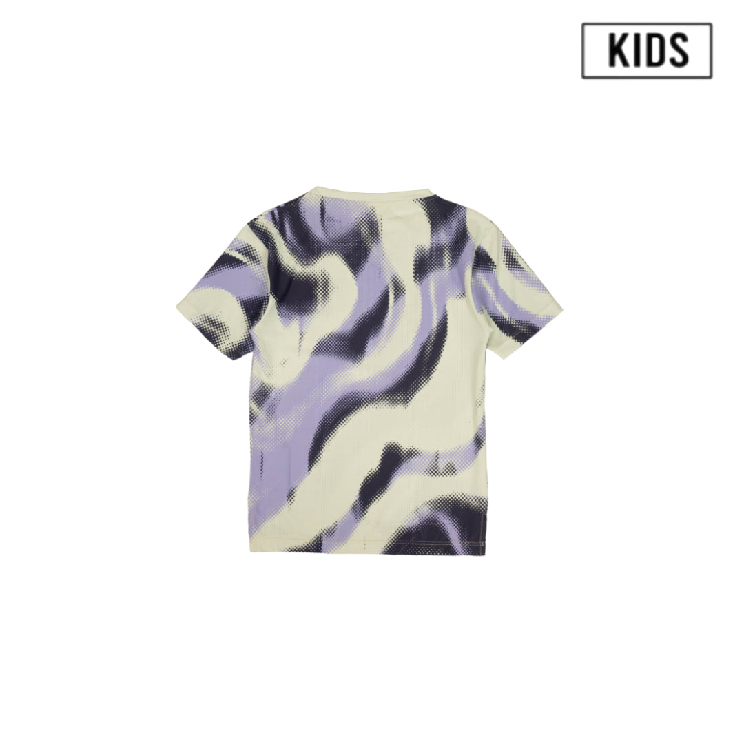 AZA x GFR Allover Print Motion Kids Jersey - Purple