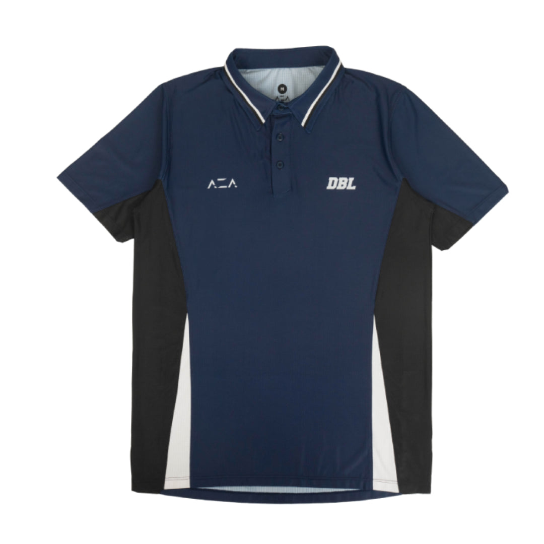 AZA X DBL Basic Essentials Polo - Navy
