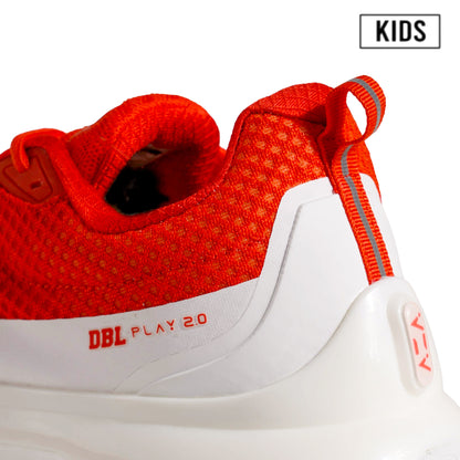 AZA DBL Play 2.0 Kids Basketball Shoes - All Star Red White