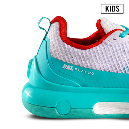 AZA DBL Play 2.0 Kids Basketball Shoes - True Blue