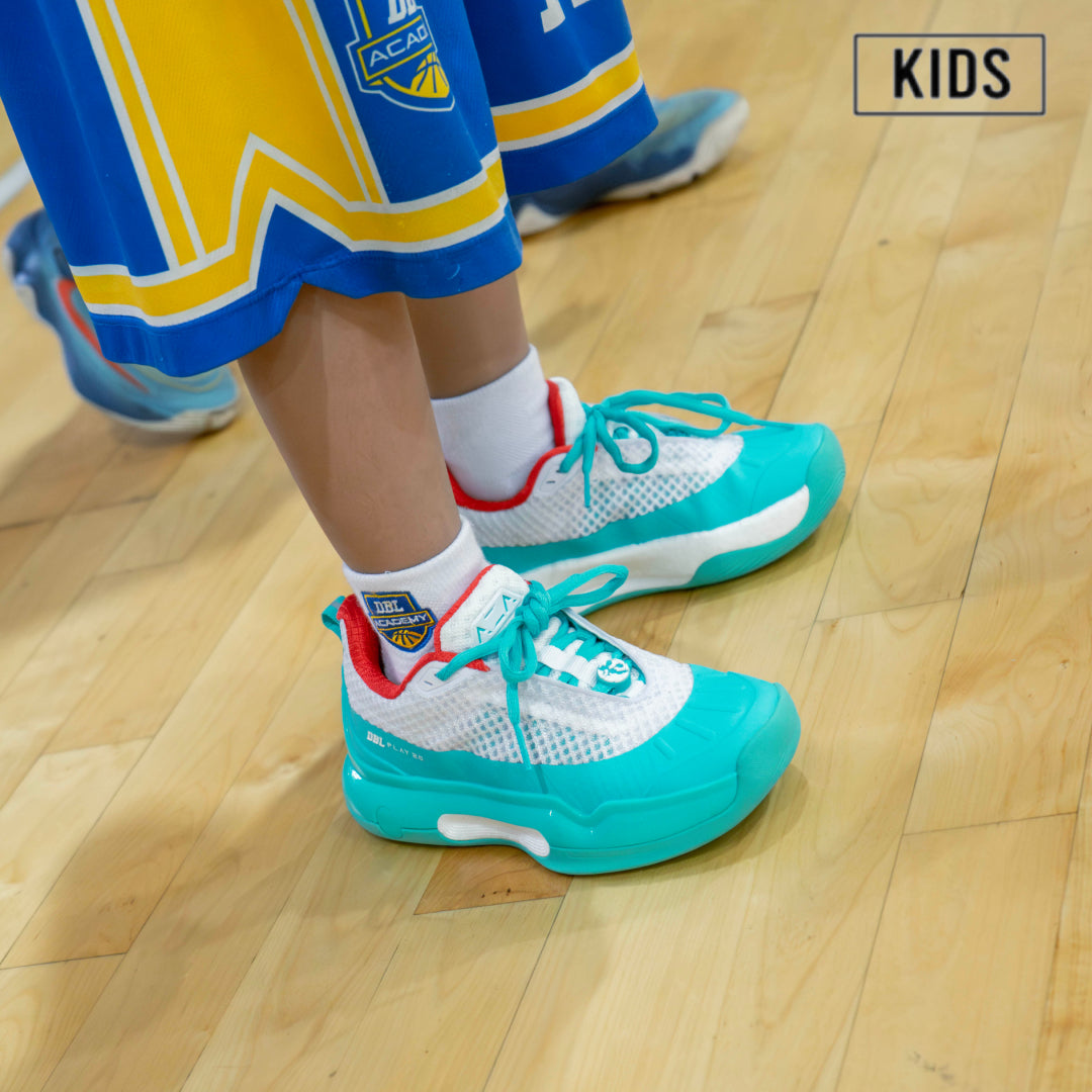 AZA DBL Play 2.0 Kids Basketball Shoes - True Blue