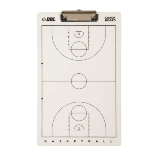 AZA x DBL Basketball Full and Half Coach Board - White