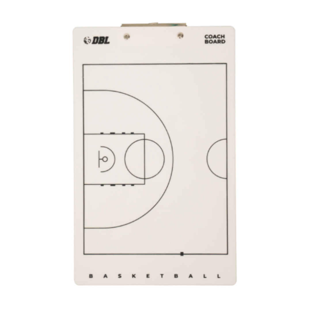 AZA x DBL Basketball Full and Half Coach Board - White