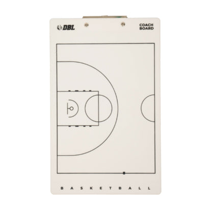 AZA x DBL Basketball Full and Half Coach Board - White