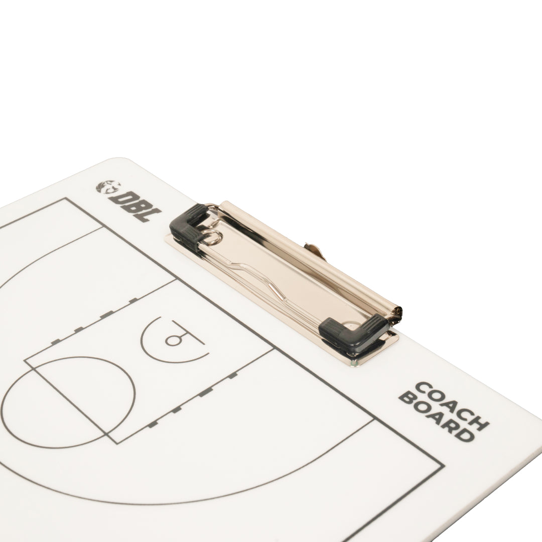AZA x DBL Basketball Full and Half Coach Board - White