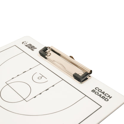 AZA x DBL Basketball Full and Half Coach Board - White