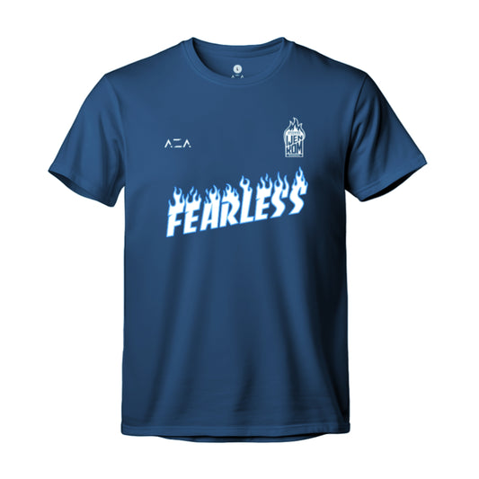 AZA x MAINSEPEDA Fearless Ijen KOM T-Shirt - Blue Denim