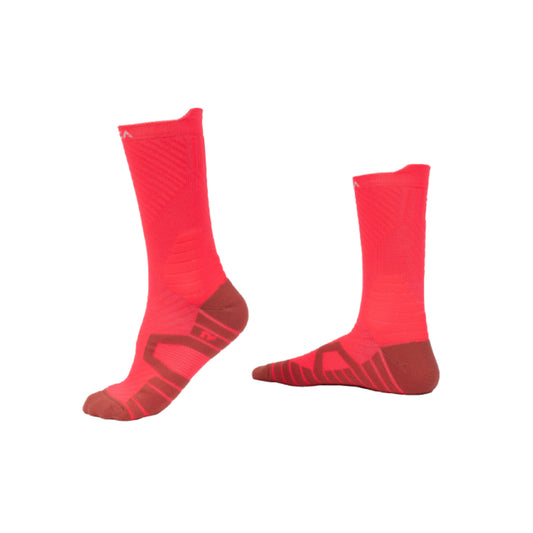 AZA Ignite Neon Crew Socks - Pink