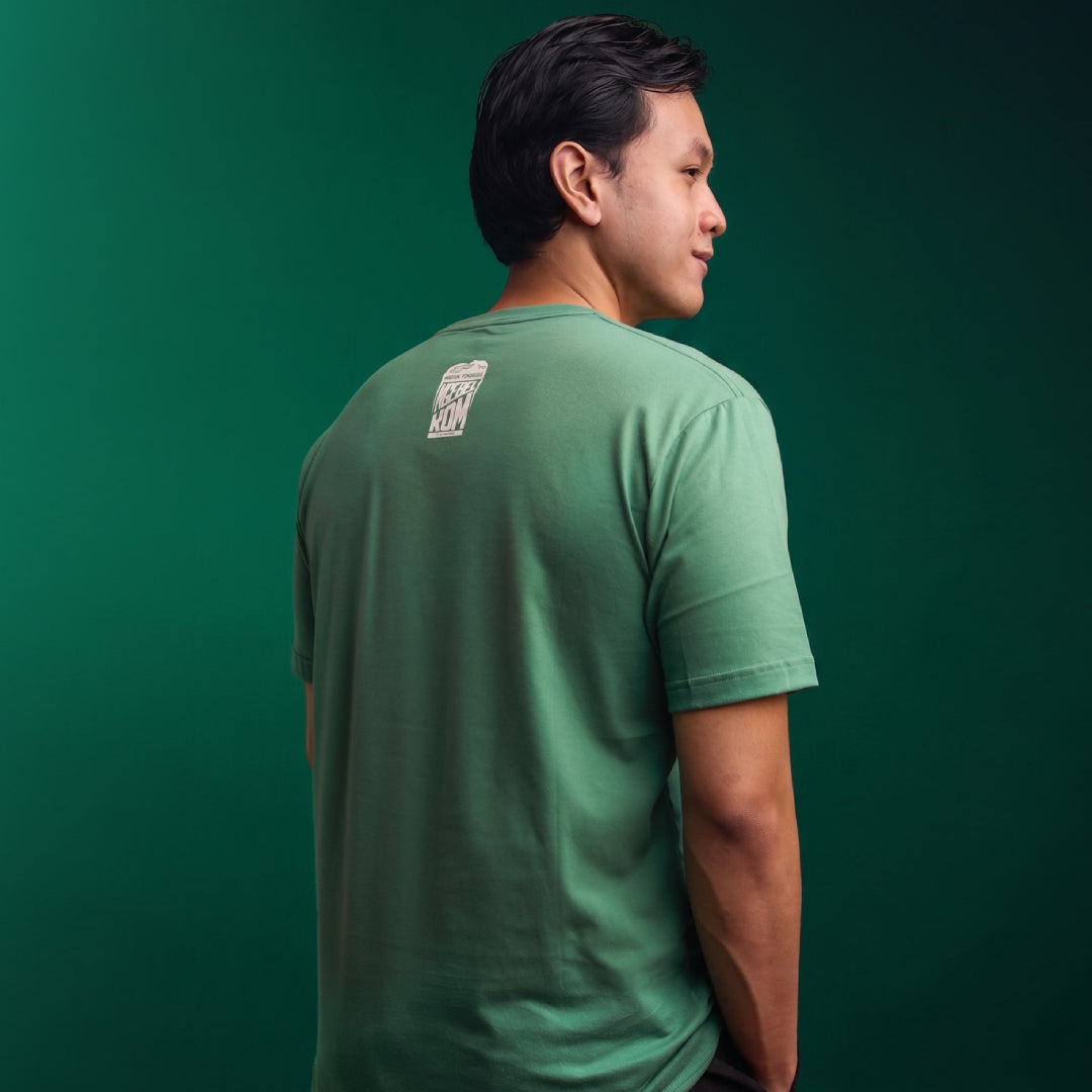 AZA x MAINSEPEDA Ngebel KOM T-Shirt - Green