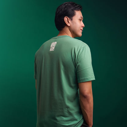 AZA x MAINSEPEDA Ngebel KOM T-Shirt - Green