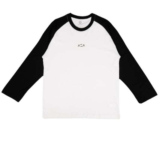 AZA Basic Raglan Long Sleeve T-Shirt - Black