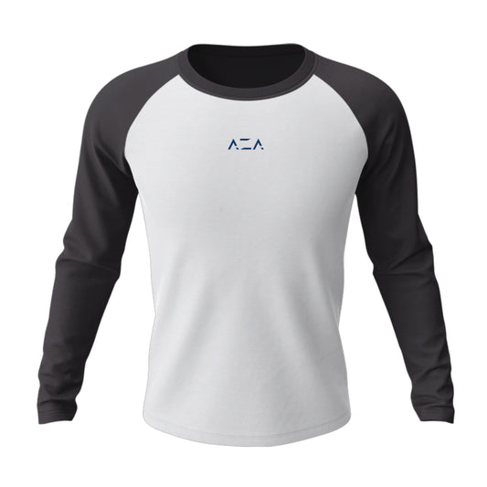 AZA Basic Raglan Long Sleeve T-Shirt - Black