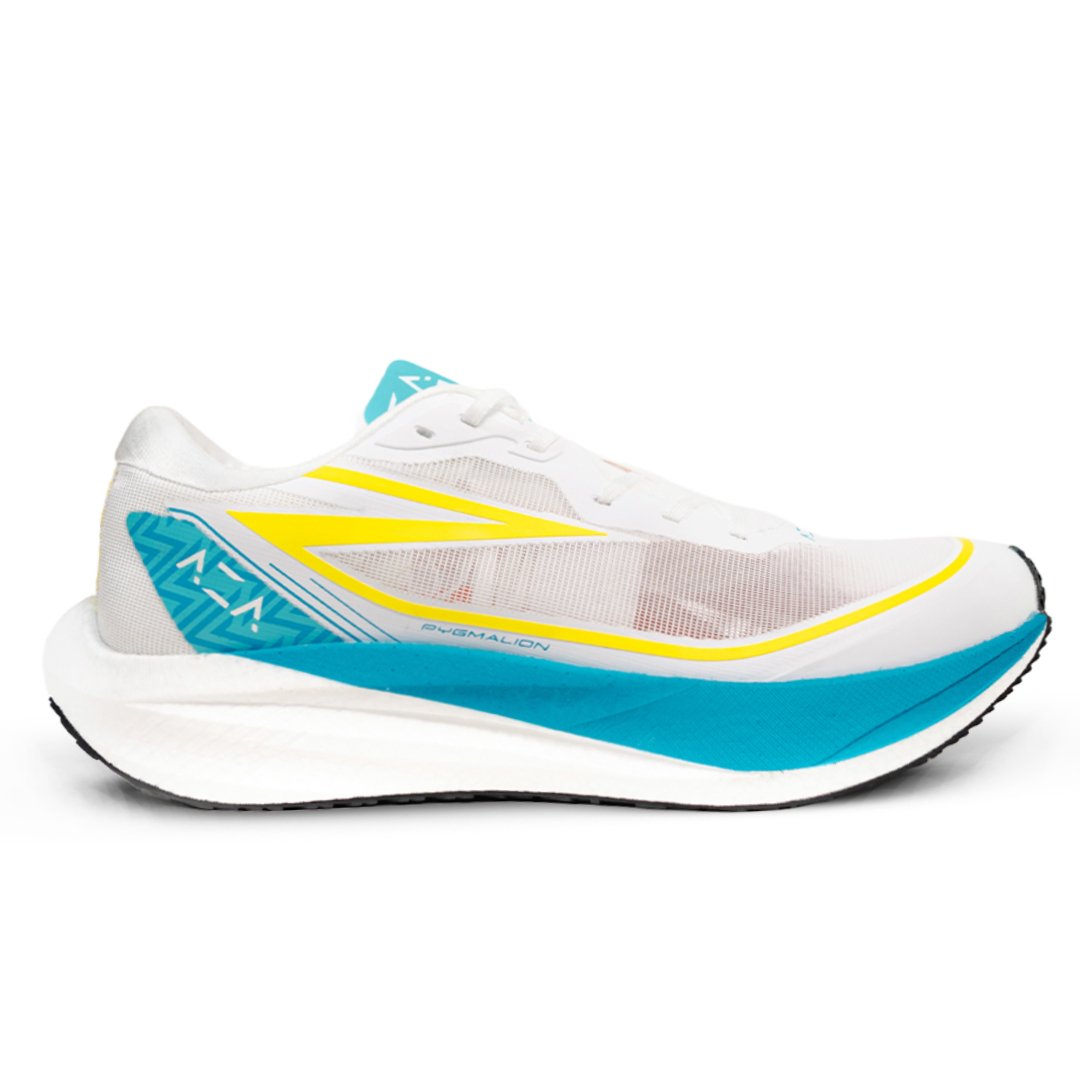 AZA RUN 1 Pygmalion Fresh Morning Running Shoes - White Blue