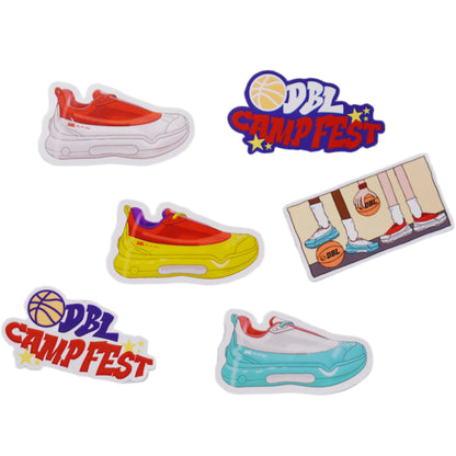 AZA x DBL Campfest Edition Sticker - Blue