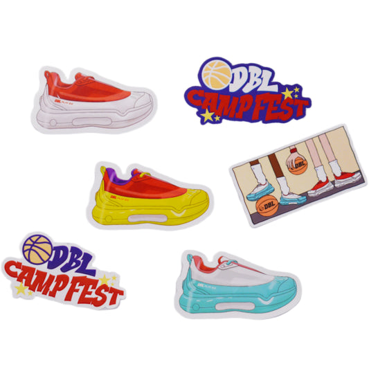AZA x DBL Campfest Edition Sticker - Blue
