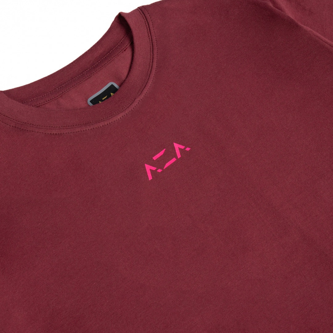 AZA Pro Basic Neon Series T-shirt - Red Plum