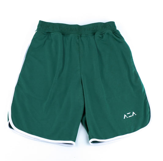 AZA Basketball Icon Shorts - Green/White