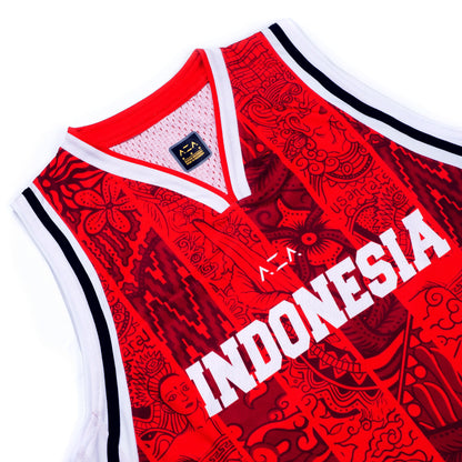 AZA DBL All Star 2022 Jersey Basketball - Red