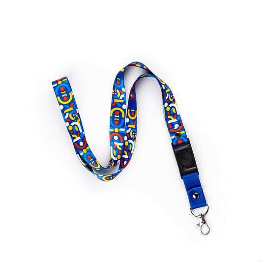 AZA x DBL Varsity 2022 Series Lanyard Semua Bisa - Blue