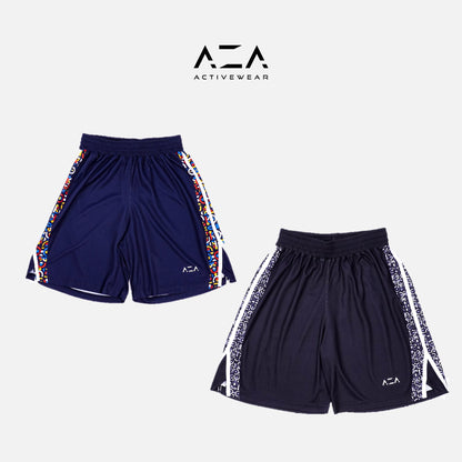 AZA x DBL Varsity 2022 Series Short Pants Semua Bisa - Black