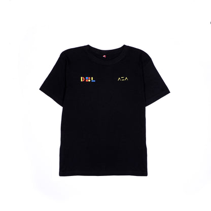 AZA x DBL Varsity 2022 Series T-Shirt Semua Bisa - Black