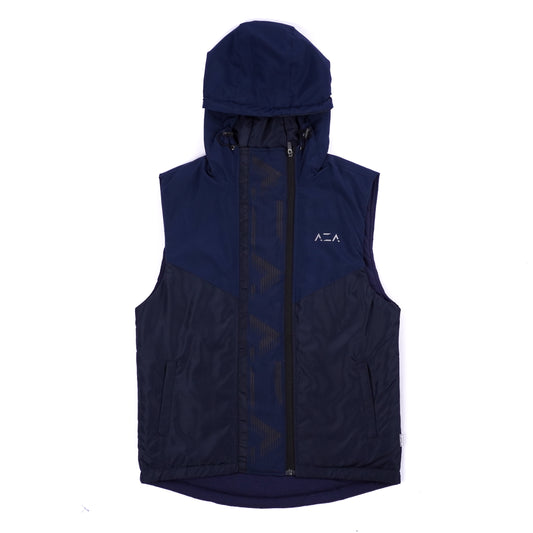 AZA Vest Half Electric Series - Navy/Black