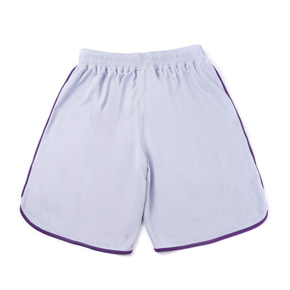 AZA Basketball Icon Shorts - Grey/Purple