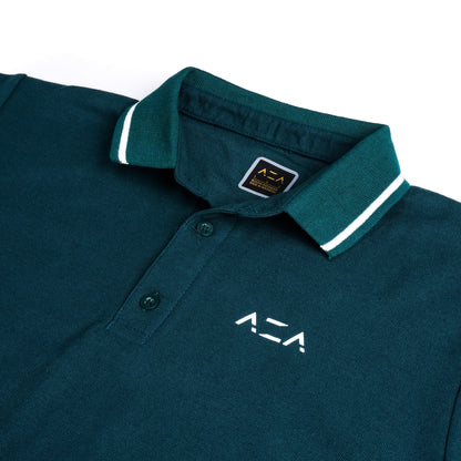 AZA Basic Polo Shirt - Green