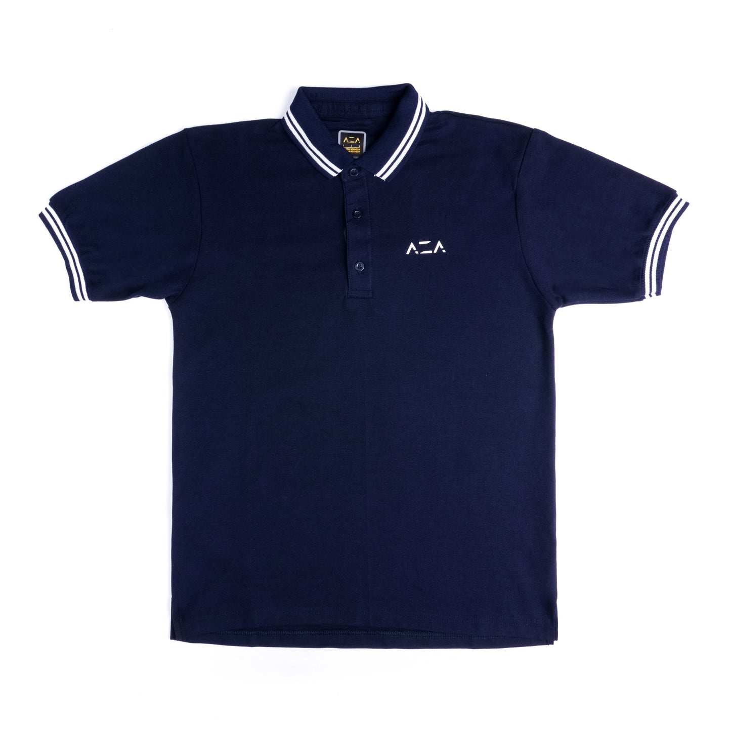 AZA Basic Polo Shirt - Navy
