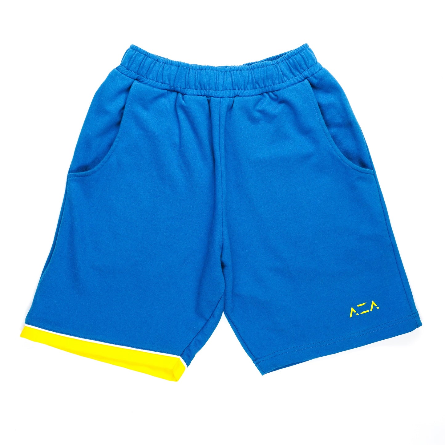 AZA Short Pants Simple Colorblock - Deep Blue