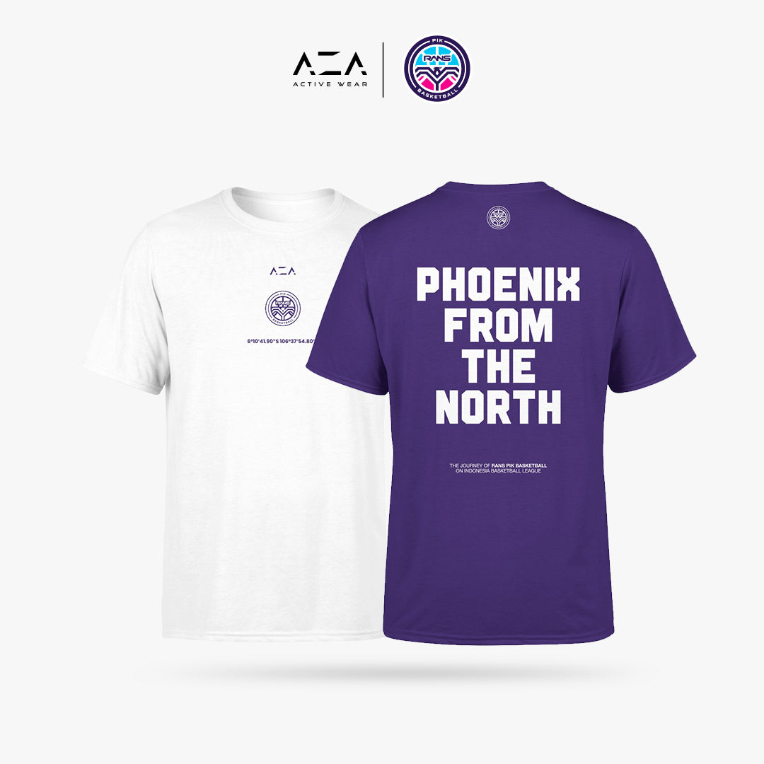 AZA x RANS T-Shirt (Phoenix From The North) - White