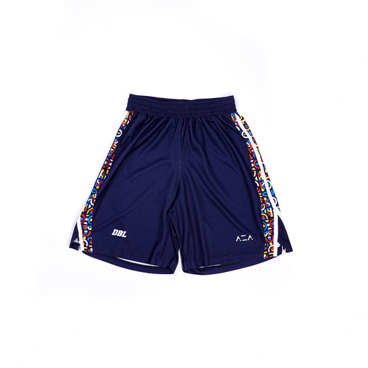 AZA x DBL Varsity 2022 Series Short Pants Semua Bisa - Navy