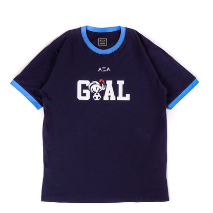 AZA Tshirt Goal Edition - France Navy