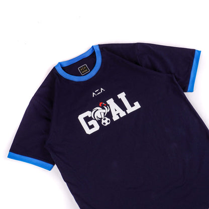 AZA Tshirt Goal Edition - France Navy