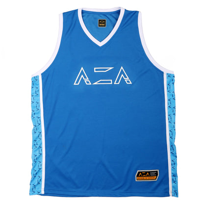 AZA Electrics Basketball Jersey - Blue