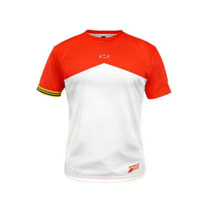 AZA Performance Shirt Heritage Racing Series - Ayrton (Red/White)