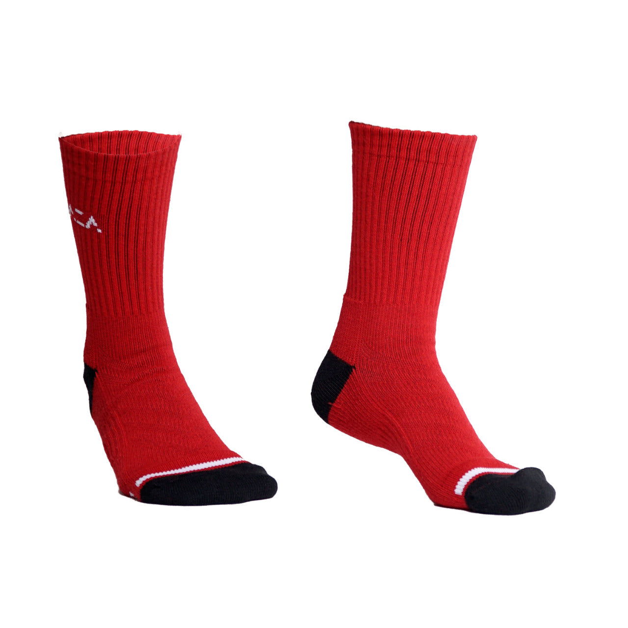 AZA Elite Crew Socks - Red